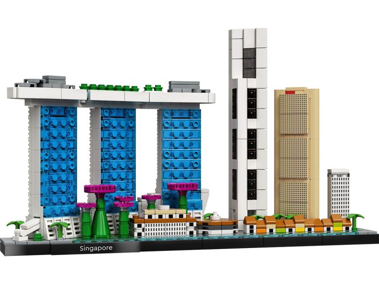 Singapur LEGO Architecture 21057 - Singapur - Produktbild 01