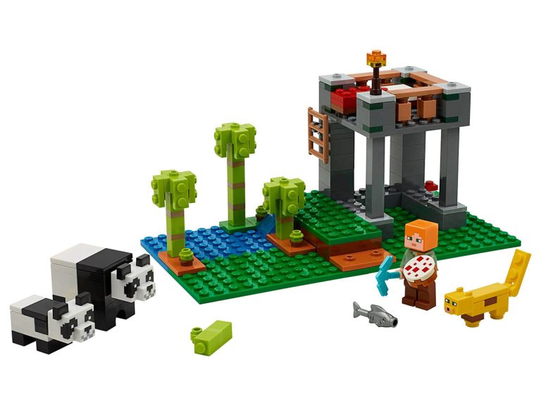 Der Panda-Kindergarten LEGO Minecraft 21158 - Der Panda-Kindergarten - Produktbild 01