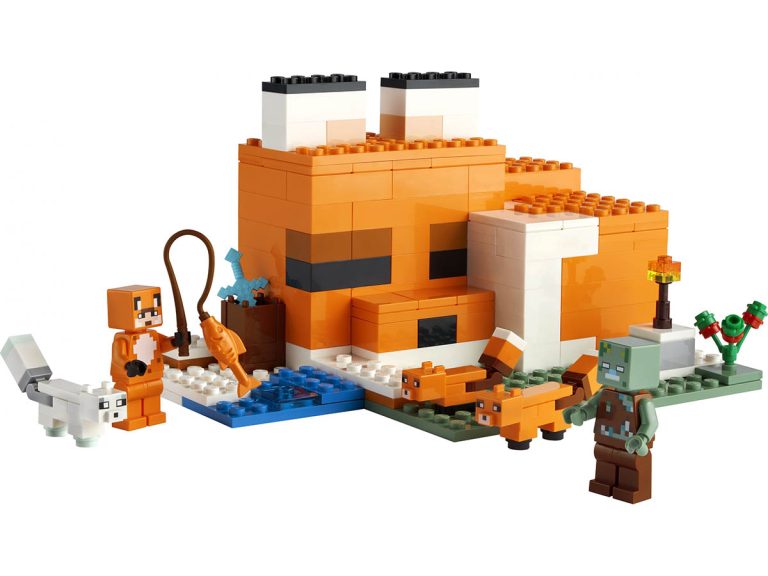 LEGO Minecraft 21178 - Die Fuchs-Lodge - Produktbild 01