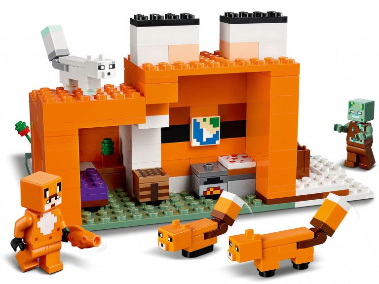 LEGO Minecraft 21178 - Die Fuchs-Lodge - Produktbild 02