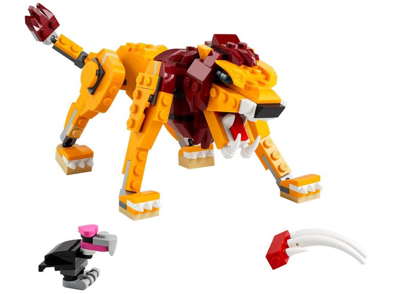 Wilder Löwe LEGO Creator 31112 - Wilder Löwe - Produktbild 01