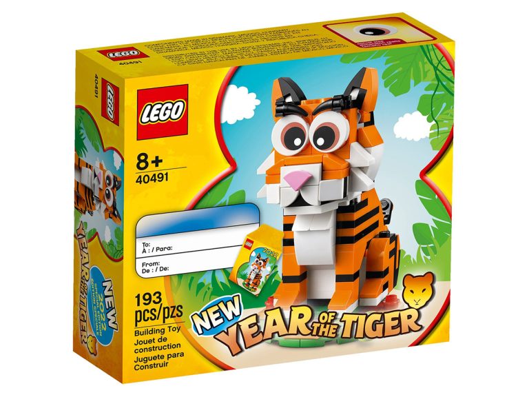 LEGO Jahr des Tigers - 40491 - Produktbild 02