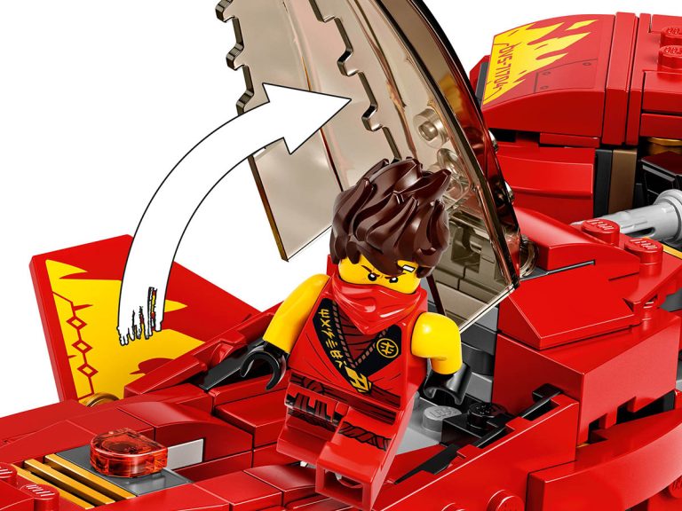 LEGO NINJAGO 71704 - Kais Super-Jet - Produktbild 02