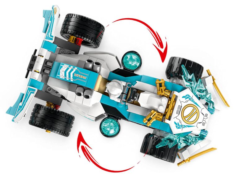 LEGO NINJAGO 71791 - Zanes Drachenpower-Spinjitzu-Rennwagen - Produktbild 02