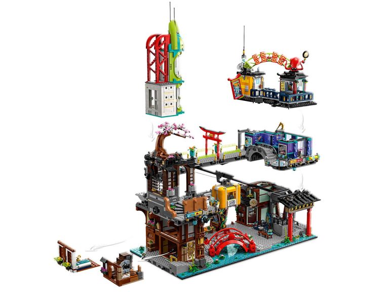 LEGO NINJAGO 71799 - Die Märkte von NINJAGO® City - Produktbild 02