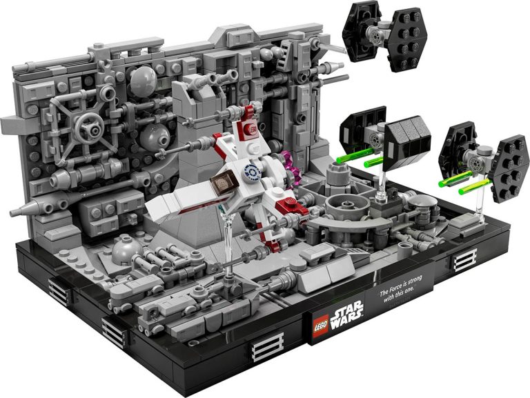 Death Star™ Trench Run Dioram LEGO Star Wars 75329 - Death Star™ Trench Run Dioram - Produktbild 01