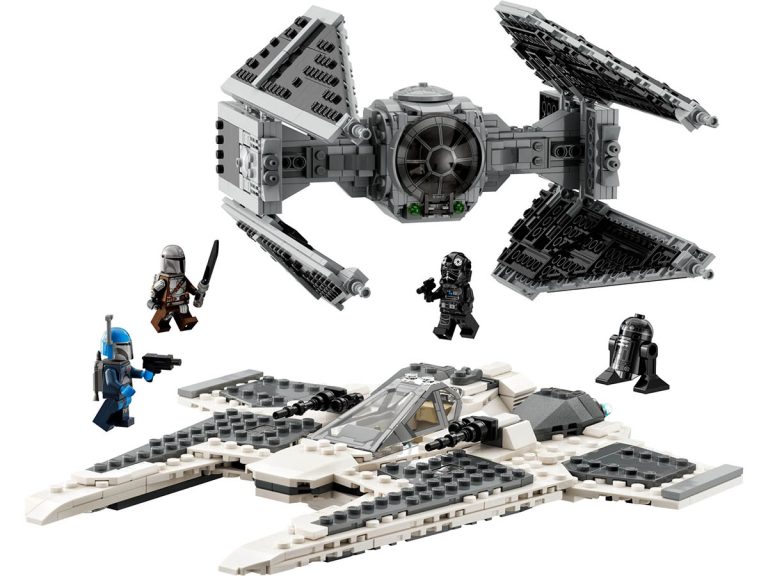 Mandalorianischer Fang Fighter vs. TIE Interceptor™ LEGO Star Wars 75348 - Mandalorianischer Fang Fighter vs. TIE Interceptor™ - Produktbild 01