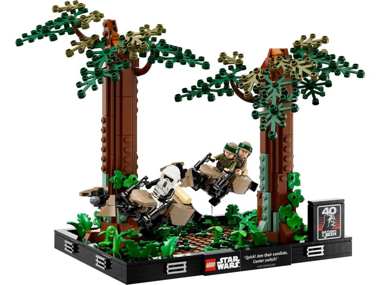 Verfolgungsjagd auf Endor™ – Diorama LEGO Star Wars 75353 - Verfolgungsjagd auf Endor™ – Diorama - Produktbild 01