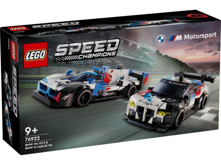 LEGO BMW M4 GT3 & BMW M Hybrid V8 Rennwagen 76922