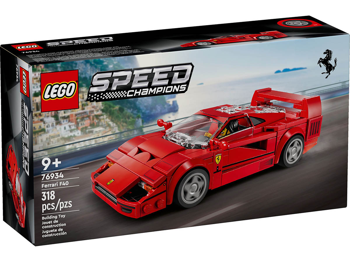 LEGO Ferrari F40 Supersportwagen 76934
